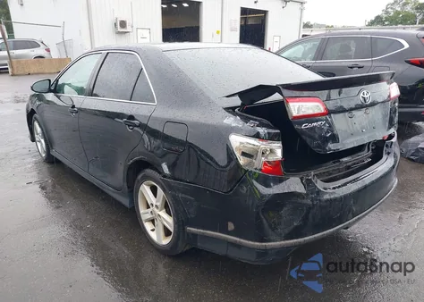 2012 Toyota Camry Se из США, поврежденный, VIN 4T1BF1FK7CU146314